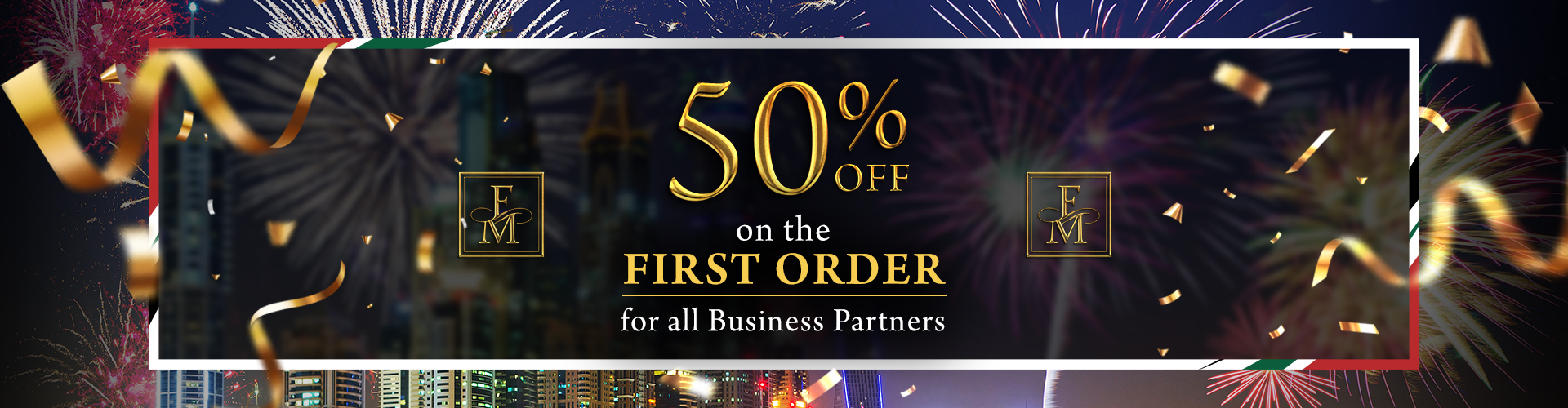 FM World UAE 50% OFF on the first order