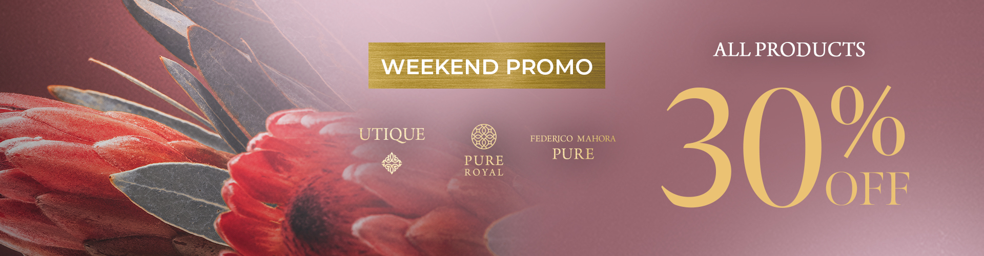 WEEKEND PROMO!