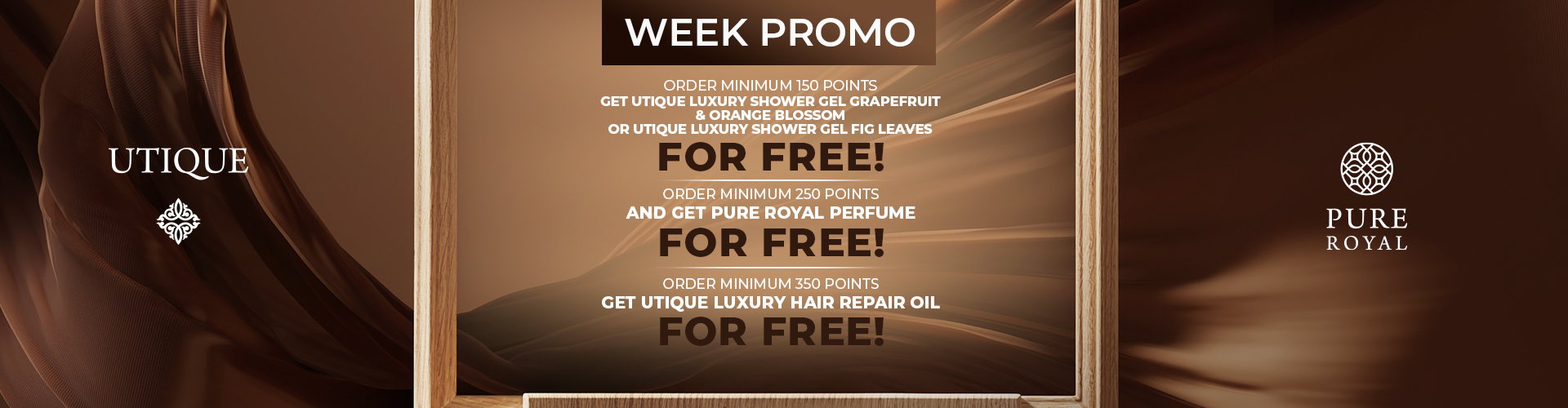 WEEK PROMO!